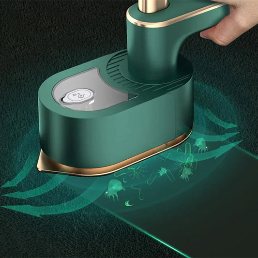 Upgraded Gen2  Mini 2-in-1 Portable Garment Steamer & Iron – Wet & Dry Use