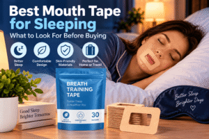 Best mouth tape for sleeping guide with nighttime comfort and product features