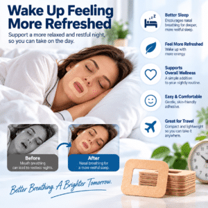 Mouth tape for sleeping with comfort and nighttime routine benefits