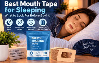 Best mouth tape for sleeping guide with nighttime comfort and product features