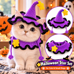 Halloween Star Set costume for cats and small dogs